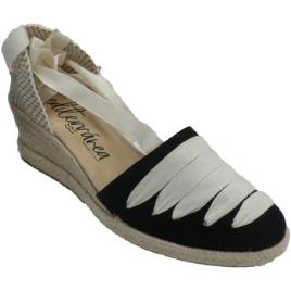 Alpargatas Sapato de cânhamo com fitas tipo valenci  Preto Disponível em tamanho para senhora. 36,37,39,41.Mulher > Calçasdos > Espadrilhas