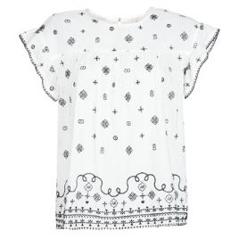 Maison Scotch  Tops / Blusas SHORT SLEEVES SHIRT  Branco Disponível em tamanho para senhora. S,M,L.Mulher > Roupas > Blusas 