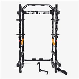 Force USA Power Rack Spacesaver - Preto - Máquina Multiestação tamanho UNICA