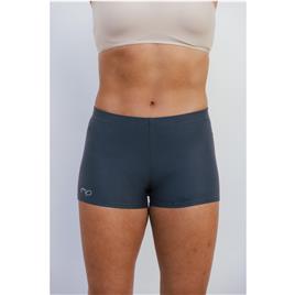 Calções Justos de Ginástica e Dança Cinzento Escuro Mulher