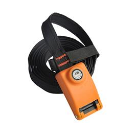 Cinta de segurança anti-roubo reforçada |  cabo de aço + fechadura