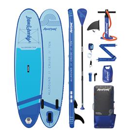 Prancha de Stand Up Paddle Insuflável - Kit AQUAPLANET (10' x 31' x 5') - Azul