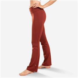 CALÇAS DE YOGA DINÂMICO FLARE PREMIUM TERRACOTA