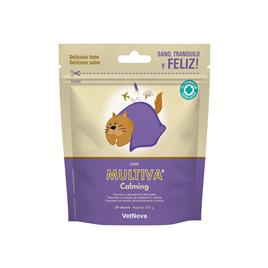 Suplemento de Fórmula Sinérgica MULTIVA® Calming para gatos.