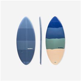 Prancha de Skimboard espuma adulto - 500 azul cinzento