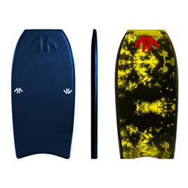 Prancha de Bodyboard Found Boards, MR Air, PP, Azul/Gráfico, 41,5