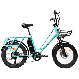 Bicicleta elétrica Taurus 250W 36V 10Ah (360Wh) - roda 20' x 3'