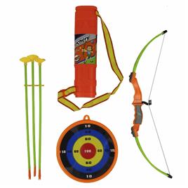 Arqueie com flechas infantis brinquedos ao ar livre +3 anos