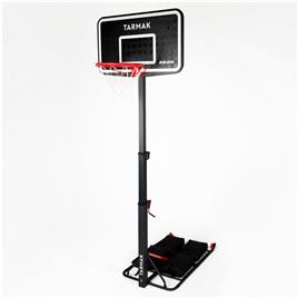 Tabela Basquetebol Dobrável Rodas e Altura Ajustável 2,40m-3,05m B100 Easy Box