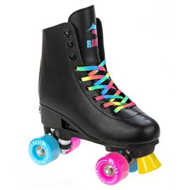 Patins de 4 rodas clássicos ajustável Raven Iris Preto