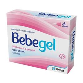 Bebegel Gel Retal Medicação da Obstipação 6 cânulas