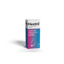 Hextril Solução Bucal Infeções da Garganta 200 ml