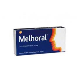 Melhoral Comprimidos Febre e Gripe 20 comprimidos