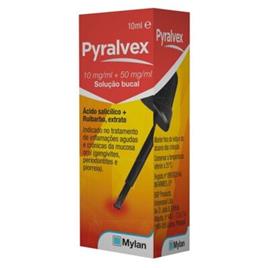 Pyralvex Solução Bucal Anti-inflamatório 10 ml