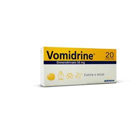 Vomidrine Tratamento Contra o Enjoo 20 comprimidos