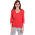 Dixie  T-shirt mangas compridas T340P015  Vermelho Disponível em tamanho para senhora. EU S,EU M.Mulher > Roupas > T-shirt mangas compridas 