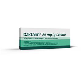 Daktarin Creme Tratamento Infeções Unhas 15 gr