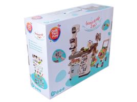 Mercearia E Café One Two Fun Playset