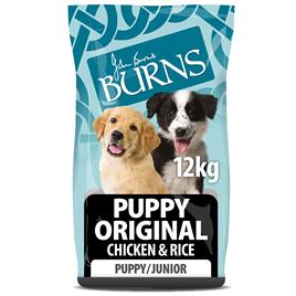 Burns Puppy Original - Frango e Arroz - 12kg