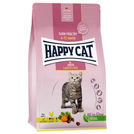 Happy Cat Young Junior Aves do campo ração para gatos - Pack económico: 2 x 10 kg