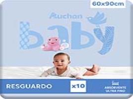 Resguardos Auchan Baby Para Berço 60x90cm 10un