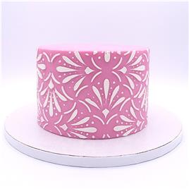Stencil Bolo Florinda
