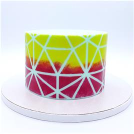 Stencil Bolo Esmeralda