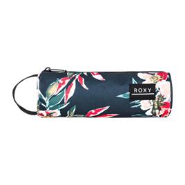 ROXY Estojo Cilíndrico Off Wall Floral, 5 x 23 x 8,5 cm, Azul