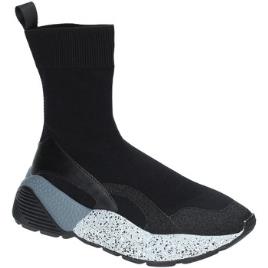 Studio Italia  Sapatilhas de cano-alto STAR 04  Preto Disponível em tamanho para senhora. 36,37,38,39.Mulher > Sapatos > Tenis 