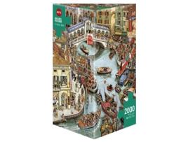 Puzzle 2000 peças Göbel Knorr, O Sole Mio! (Idade minima recomendada: 9 anos)