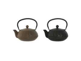 Bule HOME ESPRIT Castanho Preto Aço Inoxidável Ferro 900 Ml 2 Unidades