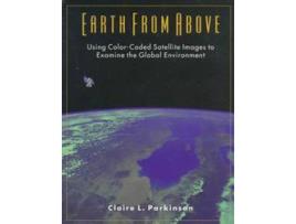 Livro earth from above de claire parkinson (inglês)