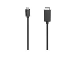 Cabo de Vídeo Plug Usb-C Displayport Plug Ultra-Hd 4K 1,50 M HAMA