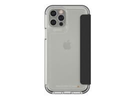 Capa Fólio para iPhone 12 GEAR4 Plástico Preto