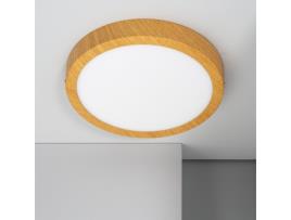 Candeeiro de Teto LEDKIA Led 18W Circular Alumínio Slim Cct Selecionável Galán Natural 3000K 6000K (2,8 x 21 cm)