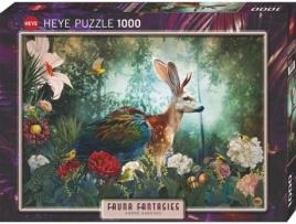 Puzzle 1000 peças Fauna Fantasies Jackalope (Idade minima recomendada: 9 anos)