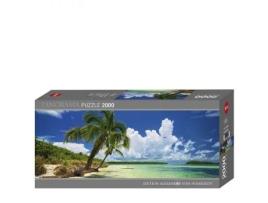 Puzzle 2000 peças AvH, Paradise Palms (Idade minima recomendada: 14 anos)