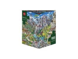 Puzzle 1000 peças Tanck, Alpine Fun (Idade minima recomendada: 9 anos)