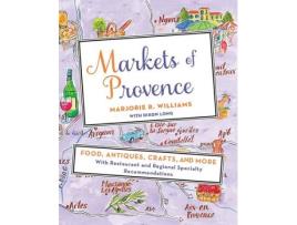 Livro markets of provence de marjorie r williams (inglês)