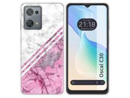 Capa para Blackview Oscal C30 / C30 Pro TUMUNDOSMARTPHONE de Silicone com Desenho-Multicor