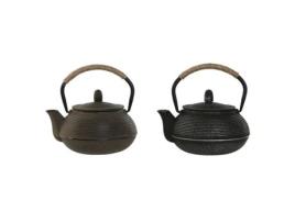 Bule HOME ESPRIT Castanho Preto Aço Inoxidável Ferro 600 Ml 2 Unidades