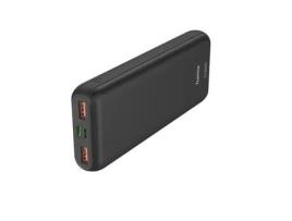 Pack de Potência HAMA ''Pd20-Hd'' 20.000 Mah 3 Saídas. : 1 Usb-C 2 Usb-A