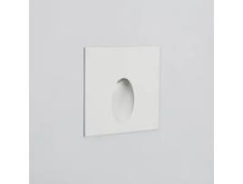 Aplique de Parede LEDKIA Led 2W Quadrada Branca Ellis (8 x 8 x 8,7 cm)