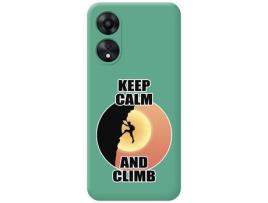 Capa para Oppo A78 4G TUMUNDOSMARTPHONE de Silicone com Desenho-Verde