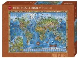 Puzzle 2000 peças Amazing World Standard (Idade minima recomendada: 9 anos)