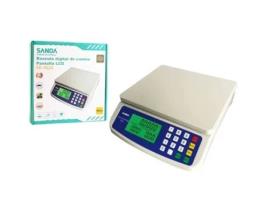 Balança de Cozinha Digital de Precisão 30Kg/1G SANDA Sd-4225 Cinzento Azul Escuro