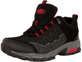 GUGGEN MOUNTAIN T002 Sapatos de Trekking Femininos Sapatos de Caminhada Femininos (Preto - 36)