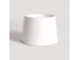 Abajur LEDKIA Ghera Iluzzia Branco (Tecido - 20x28 cm)