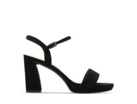 Sandálias CLARKS Vista Strap Black Sde (Preto - EU-39.5)