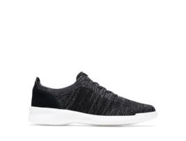Sapatilhas CLARKS Donaway Knit Black Knit (Preto - EU-43)